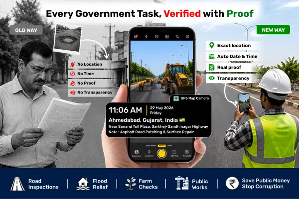 How Does GPS Map Camera Make Government Work More Honestly?