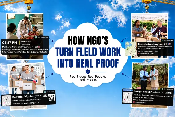 9 Ways How GPS Map Camera Helps NGOs in Field Work and Reporting