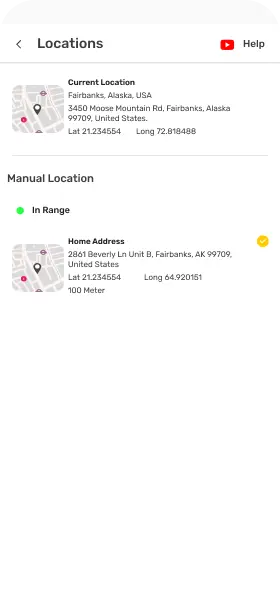 GPS Map Camera app screenshot
